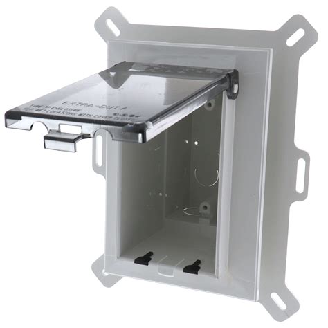 junction tv box|arlington recessed tv outlet box.